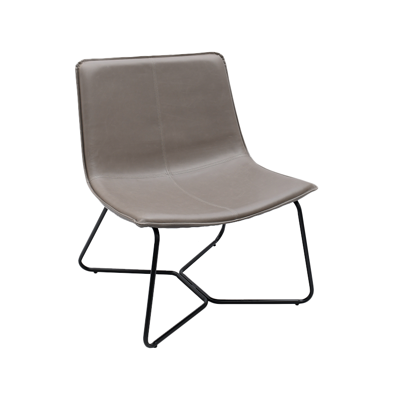 PU Modern klädda loungestol